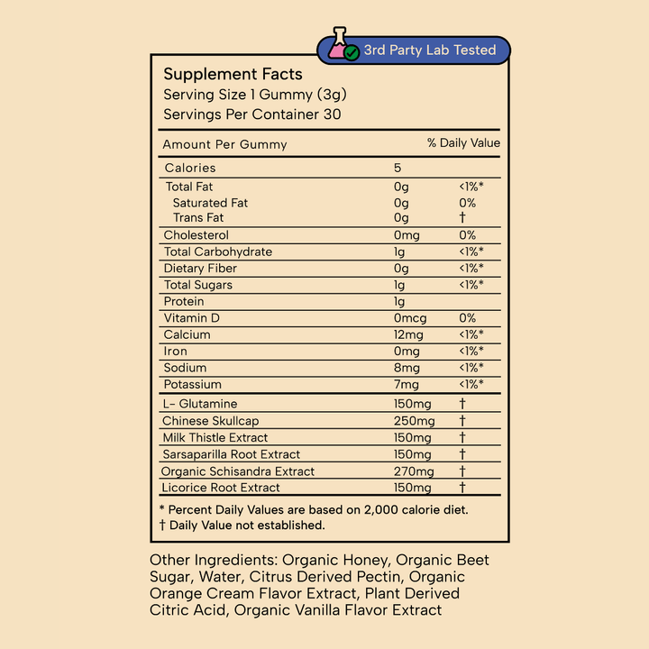 BALANCED CHILD: DETOX & GUT GUMMY