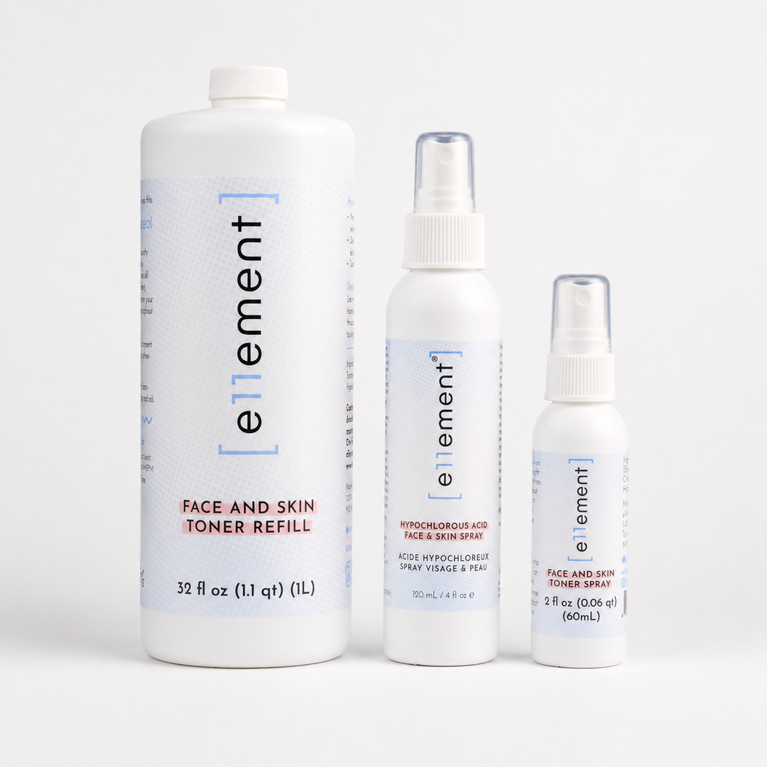HYPOCHLOROUS ACID SPRAY FOR FACE AND SKIN