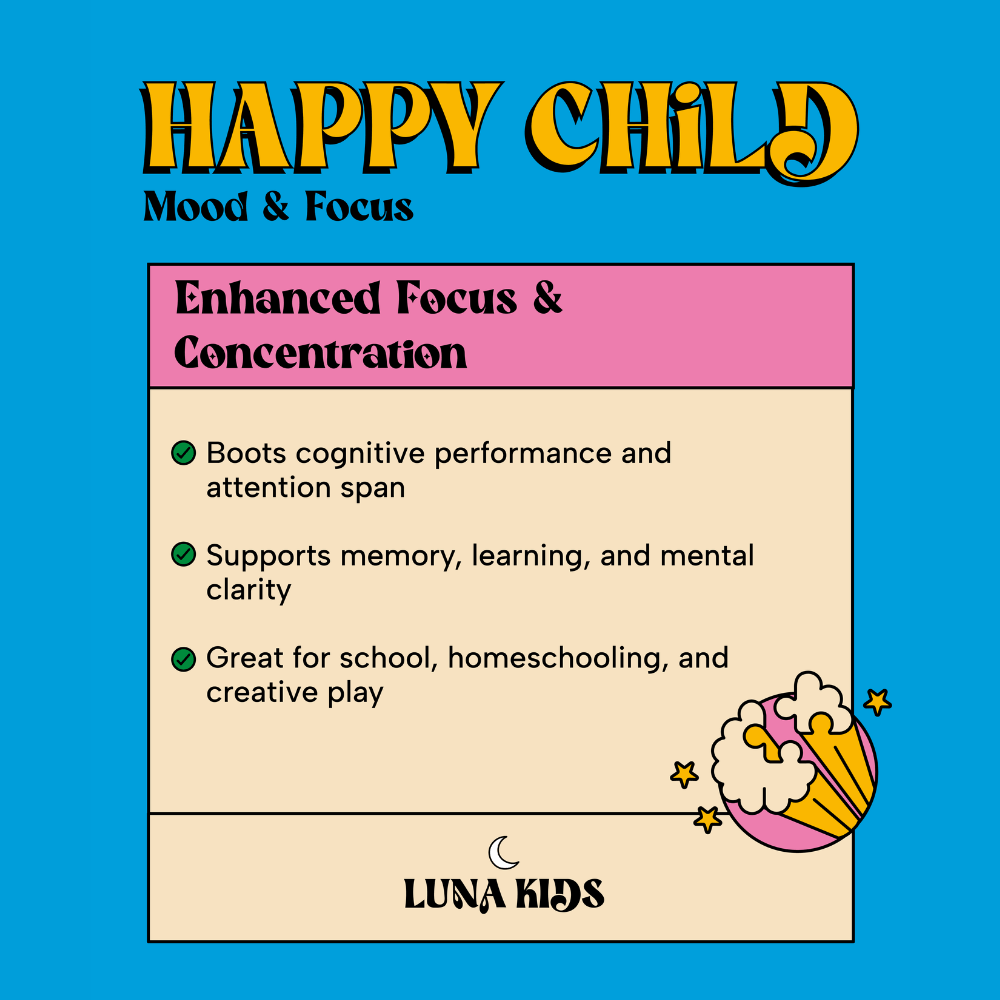 HAPPY CHILD: MOOD & BRAIN GUMMY - PINA COLADA FLAVOUR
