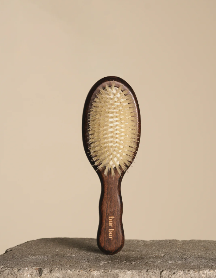 THE MERMAID MINI BRUSH - ESSENTIAL BOAR BRISTLE BRUSH