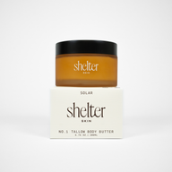 NO. 1 SOLAR TALLOW BODY BUTTER - Glass container