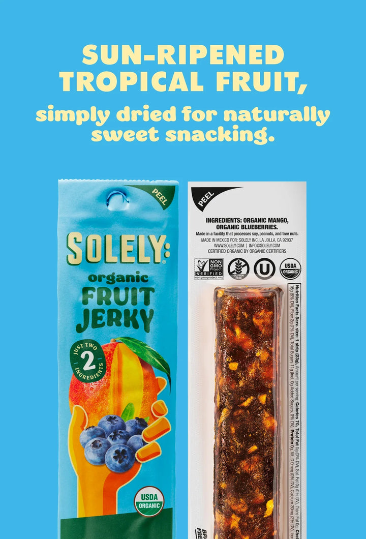 ORGANIC MANGO BLUEBERRY FRUIT JERKY