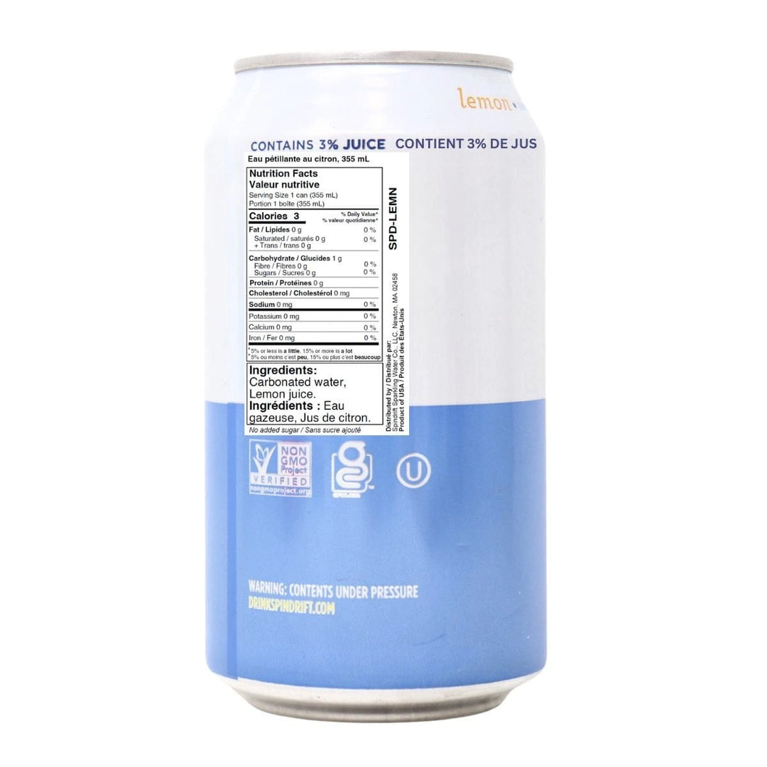 Lemon Sparkling Water