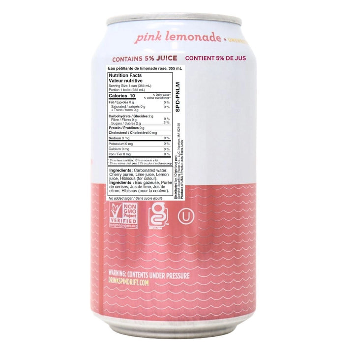 Pink Lemonade Sparkling Water
