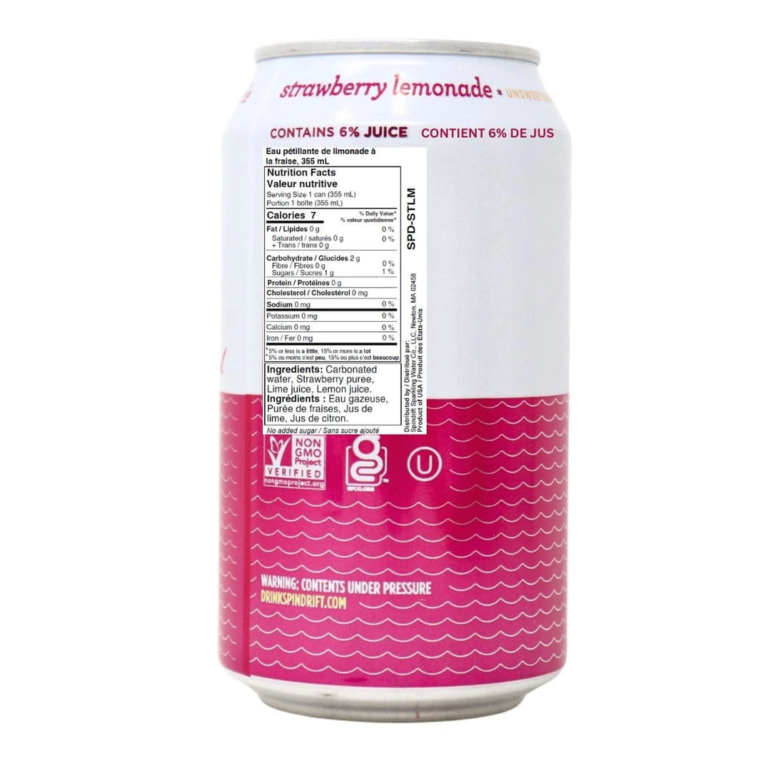 Strawberry Lemonade Sparkling Water