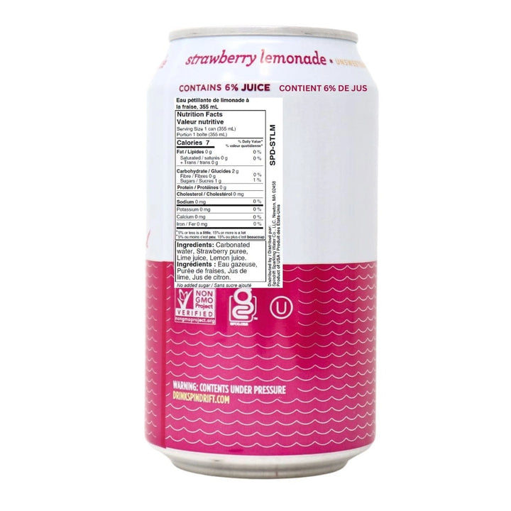 Strawberry Lemonade Sparkling Water