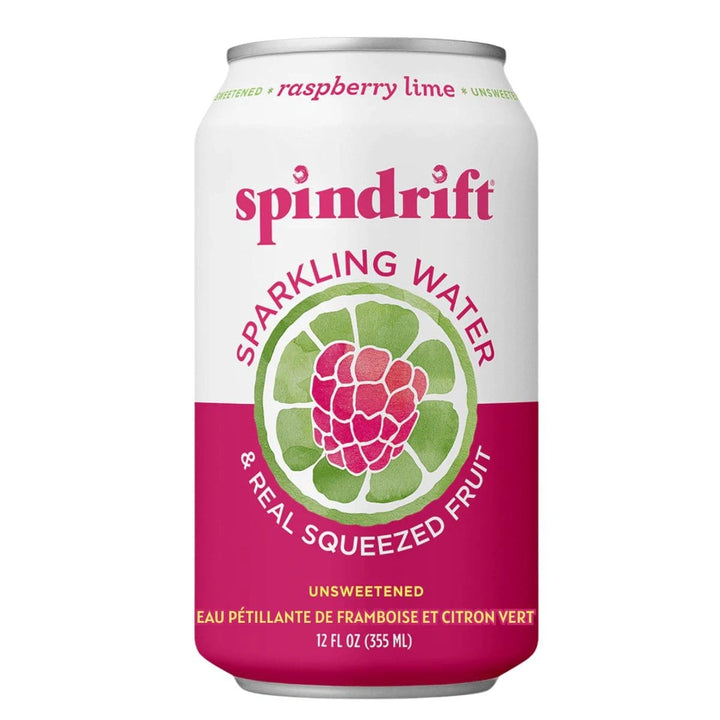Raspberry Lime Sparkling Water