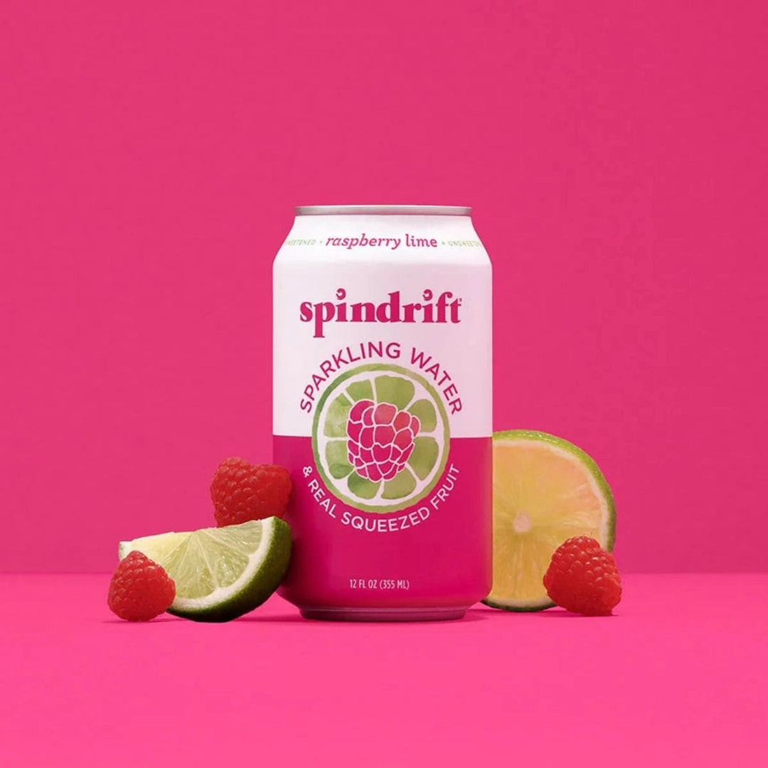 Raspberry Lime Sparkling Water